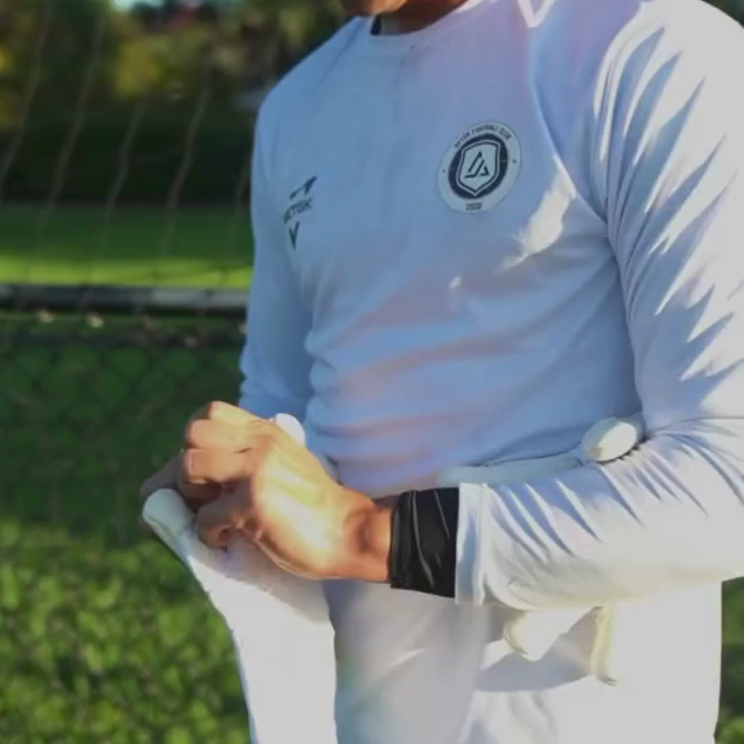 SET GK Zenith I (White) | Goalkeeper Gloves